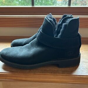 UGG Black Ankle Boots